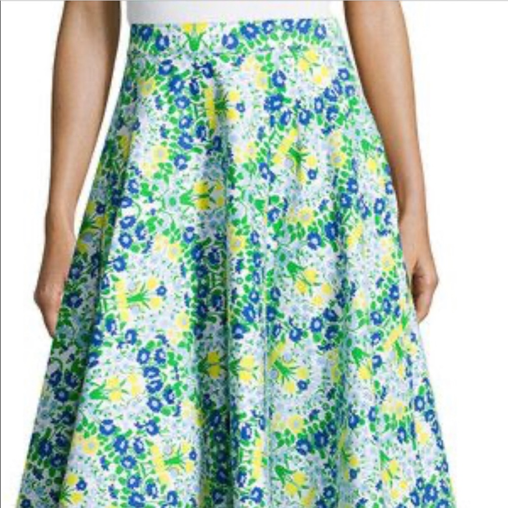 Plenty by Tracy Reese Ocean Floor skirt circle